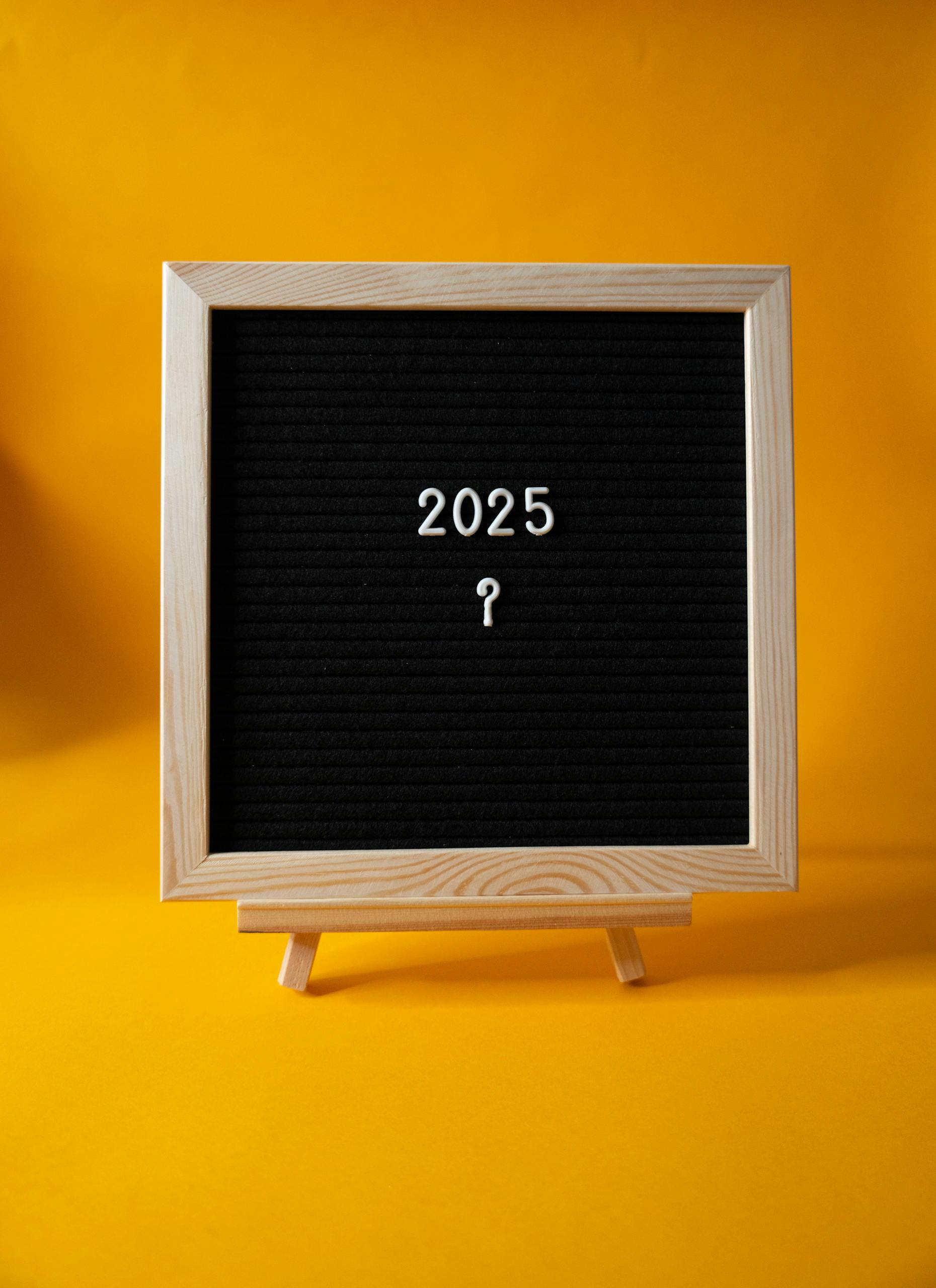 Free stock photo of 2025, 2025 calendar, 2025 planner